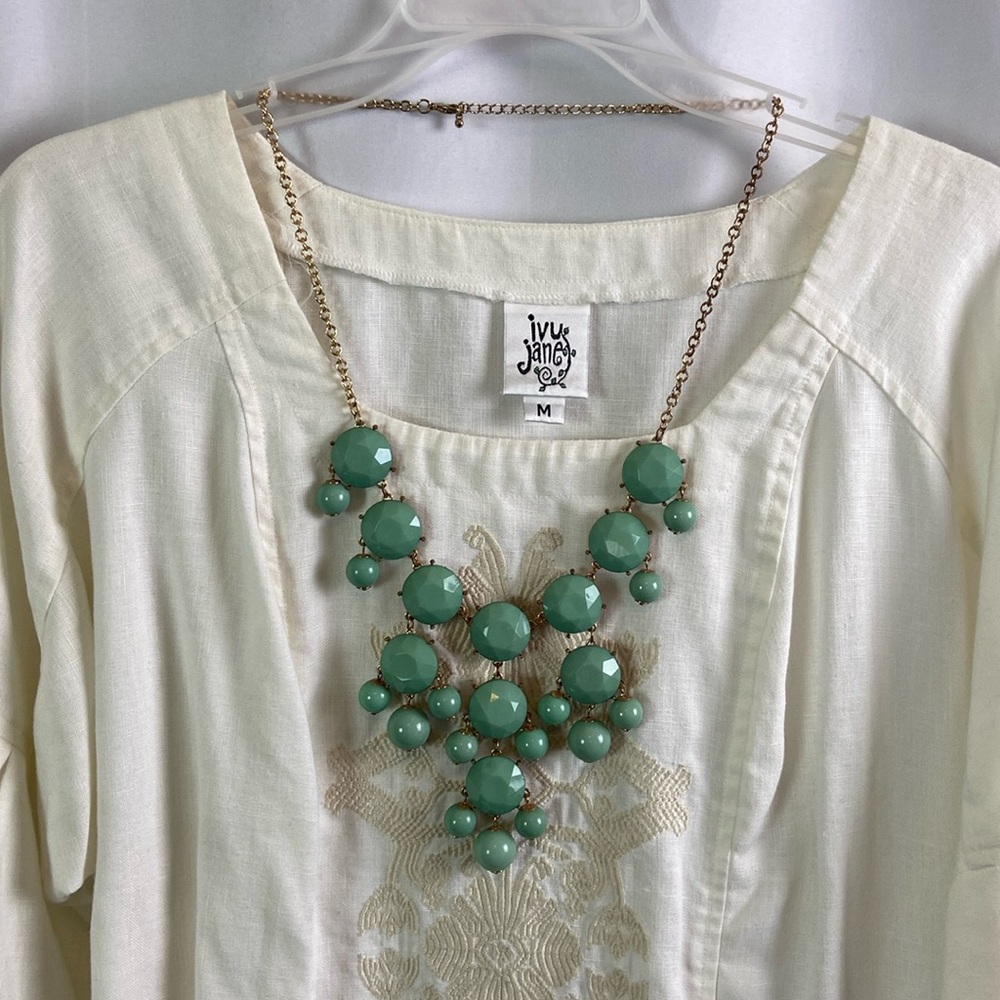 Chandelier Bead Statement Necklace